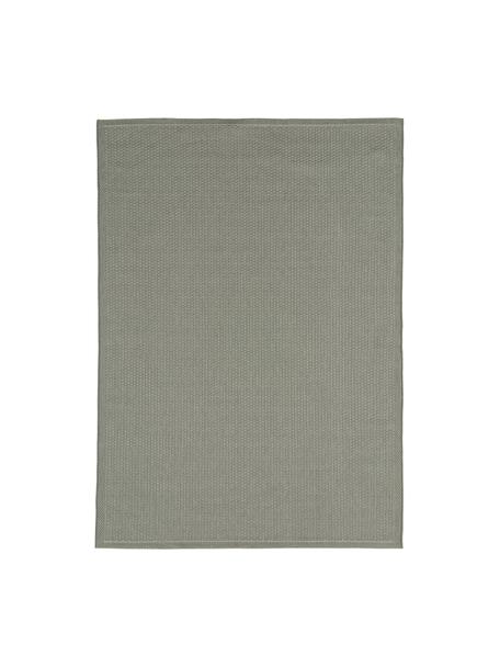 Interiérový a exteriérový koberec Toronto, 100 % polypropylen, Olivově zelená, Š 80 cm, D 150 cm (velikost XS)