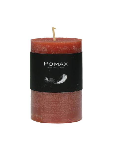 Malá stĺpová sviečka Arda, 80 % parafínový vosk, 20 % palmový vosk, Tehlová, Ø 5 x V 8 cm