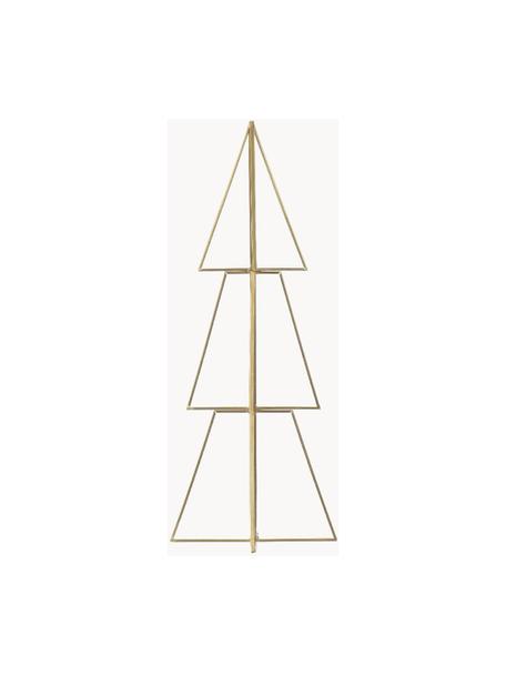 Figura navideña de vidrio árbol de Navidad Gump, Vidrio, Transparente, Ø 12 x Al 30 cm