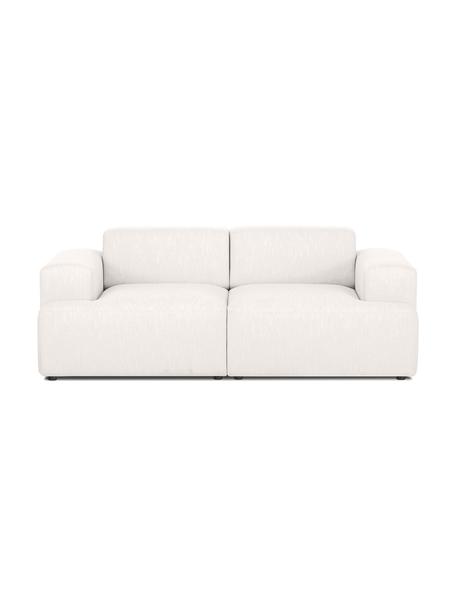 Sofa Melva (2-Sitzer) in Greige, Bezug: 100% Polyester Der hochwe, Gestell: Massives Kiefernholz, FSC, Webstoff Greige, B 198 x T 101 cm