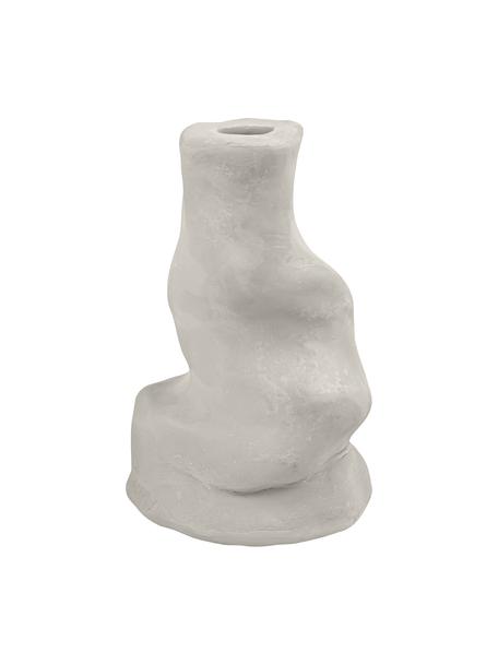 Kerzenhalter Silla, Stein, Sandfarben, B 7 x H 10 cm