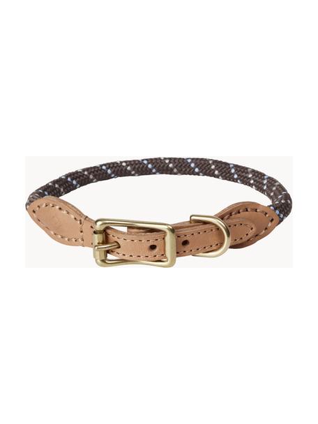 Halsband voor huisdieren Perry, verschillende formaten, Sluiting: messing, Beige, taupe, L 46 cm