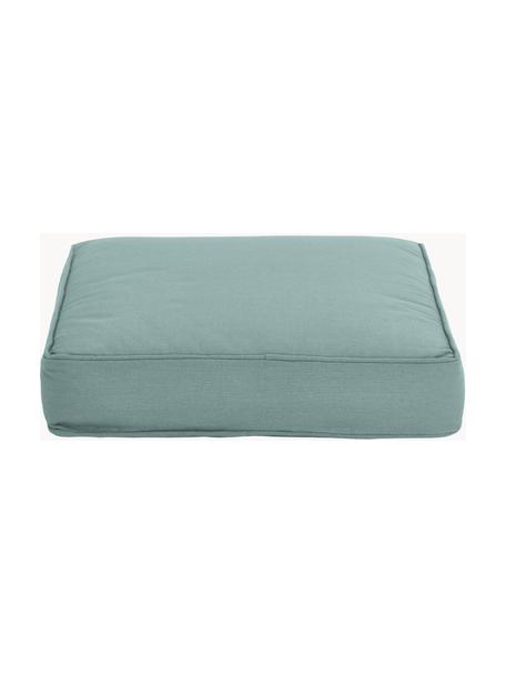Hohes Sitzkissen Zoey, 2 Stück, Bezug: 100 % Baumwolle, Salbeigrün, B 40 x L 40 cm