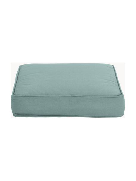 Cojines de asiento altos Zoey, 2 uds., Funda: 100% algodón, Verde salvia, An 40 x L 40 cm