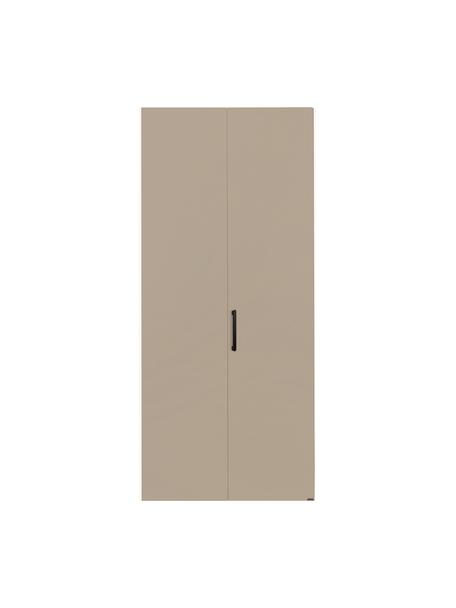 Draaideurkast Madison 2 deuren, inclusief montageservice, Frame: panelen op houtbasis, gel, Zandkleurig, B 102 x H 230 cm