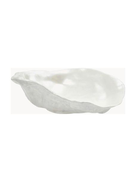 Bols apéritif en porcelaine coquillage Kelia, 2 pièces, Porcelaine, Blanc, larg. 13 x haut. 4 cm