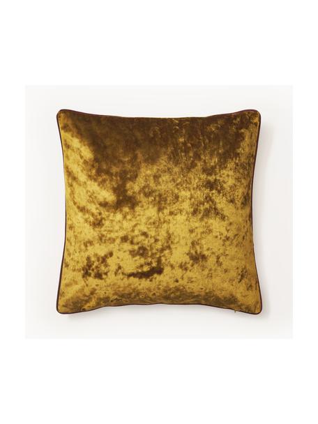 Zamatový poťah na vankúš Enid, Zamat (100 % polyester)
Certifikát Oeko-Tex Standard 100, 1. trieda, Okrovožltá, Š 45 x D 45 cm