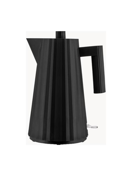 Bouilloire à surface structurée Plissé, 1,7 L, Résine thermoplastique, Noir, larg. 21 x haut. 29 cm