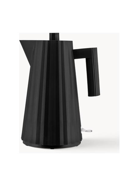 Hervidor Plissé, 1,7 L, Resina termoplástica, Negro, 1,7 L