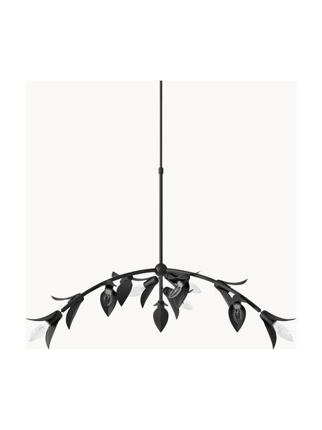 Lampa wisząca Athena, Metal malowany proszkowo, Czarny, S 136 x W 120 cm