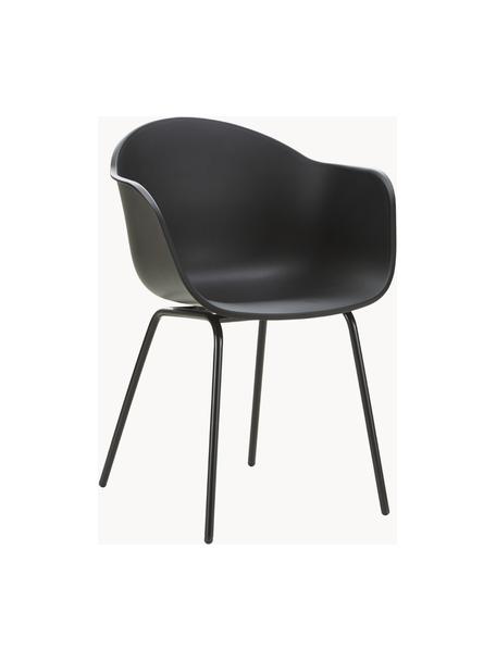 Zahradní židle Claire, Černá, Š 60 cm, H 54 cm