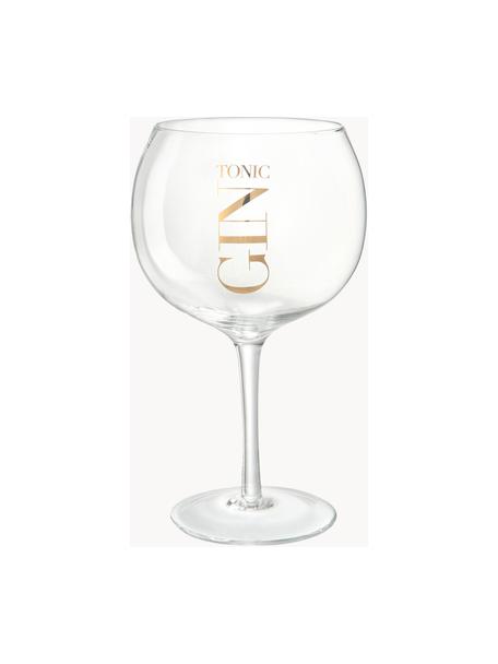 Verres Gin Tonic, 4 pièces, Verre, Transparent, Ø 13 x haut. 22 cm, 180 ml