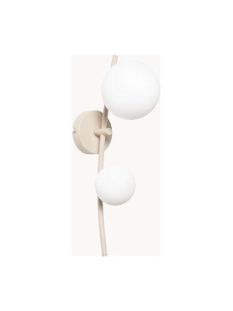 Applique murale Nebo, Beige clair, larg. 13 x haut. 45 cm