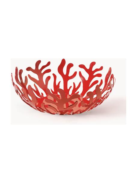 Saladier Mediterraneo, tailles variées, Résine époxy, acier, enduit, Rouge, Ø 25 cm