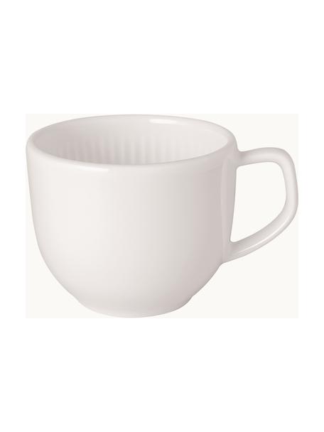 Filiżanka do espresso z porcelany Afina, Porcelana premium, Biały, Ø 6 x W 5 cm, 50 ml