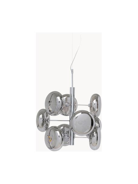 Lámpara de techo Headlight, Anclaje: metal recubierto, Estructura: metal recubierto, Cable: plástico, Cromo, Ø 53 x Al 155 cm