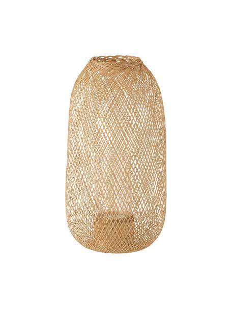 Lampáš z bambusu Hazel, Svetlé drevo, Ø 30 x V 60 cm