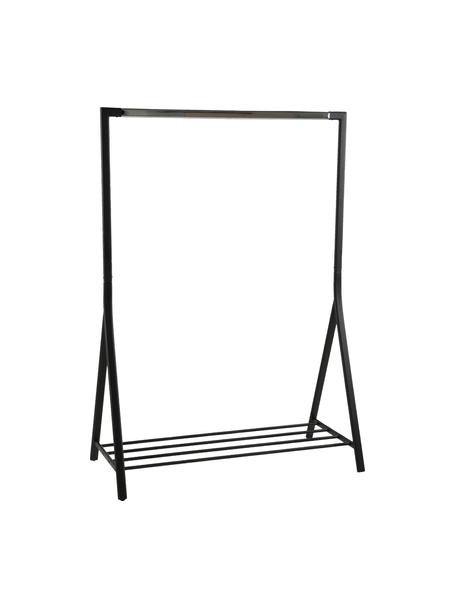 Kledingstang Brent, Gepoedercoat metaal, Zwart, B 117 x D 59 cm