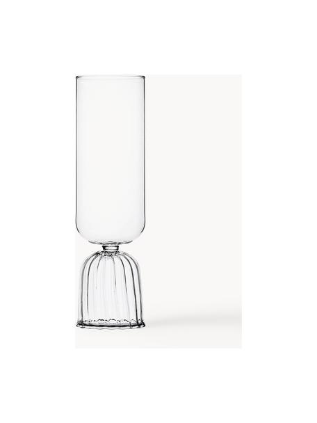 Calice champagne fatto a mano Tutu, Vetro borosilicato

Scopri la versatilità del vetro borosilicato per la tua casa! Il vetro borosilicato è un materiale di alta qualità, affidabile e robusto. È caratterizzato da un'eccezionale resistenza al calore ed è quindi ideale per il tè o il caffè caldo. Rispetto al vetro tradizionale, il vetro borosilicato è più resistente alle rotture e alle incrinature, il che lo rende un compagno sicuro per la tua casa., Trasparente, Ø 6 x Alt. 20 cm, 250 ml