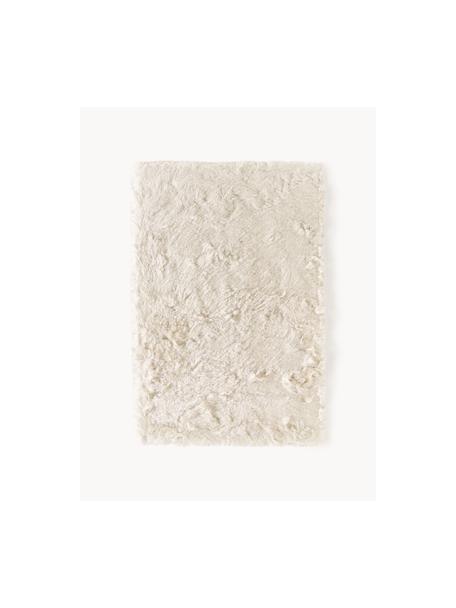 Glänzender Hochflor-Teppich Jimmy, Flor: 100% Polyester, Hellbeige, B 120 x L 180 cm (Größe S)