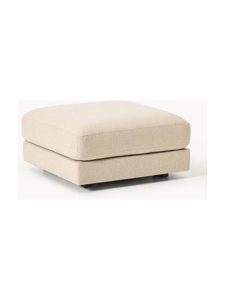 Sofa-Hocker Tribeca, Bezug: 100 % Polyester Der hochw, Gestell: Massives Kiefernholz, Webstoff Beige, B 80 x H 40 cm