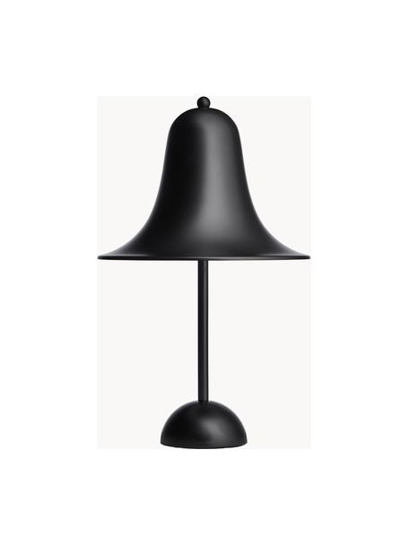 Lampada da tavolo Pantop, design Verner Panton, Nero opaco, Ø 23 x Alt. 38 cm