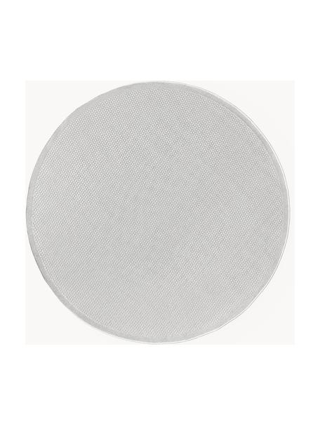 Tapis rond d'extérieur Toronto, 100 % polypropylène, Gris, Ø 200 cm (taille L)