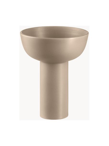 Vaso Miyabi, Gres, Beige, Ø 17 x Alt. 21 cm