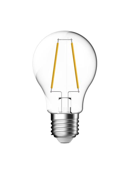 Lampadina E27, 470lm, bianco caldo, 7 pz, Lampadina: vetro, Base lampadina: alluminio, Trasparente, Ø 6 x Alt. 10 cm