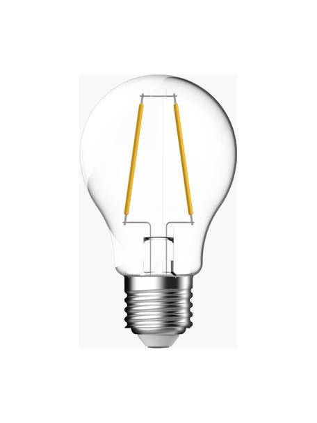 Lampadine E27, bianco caldo, 7 pz, Lampadina: vetro, Base lampadina: alluminio, Trasparente, Ø 6 x Alt. 10 cm