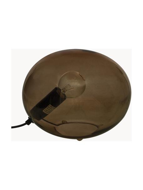 Lampa stołowa Globus, różne rozmiary, Brązowy, transparentny, Ø 18 x W 14 cm