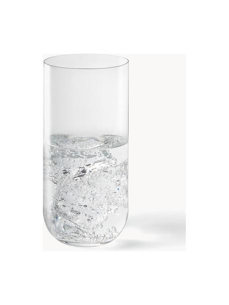 Verres à long drink Eleia, 4 pièces, Verre, Transparent, Ø 7 x haut. 15 cm, 497 ml