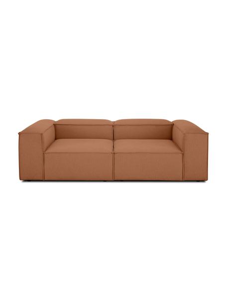 Canapé modulable 3 places Lennon, Tissu nougat, larg. 238 x prof. 119 cm