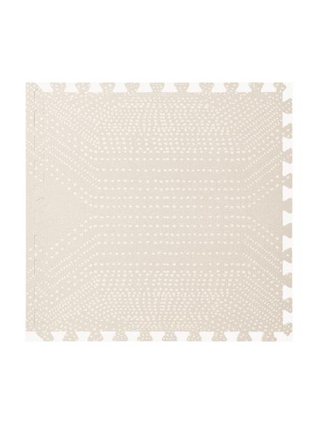 Erweiterbare Spielmatte Deco, 6-tlg., EVA-Schaum, Hellbeige, Off White, B 120 x L 180 cm