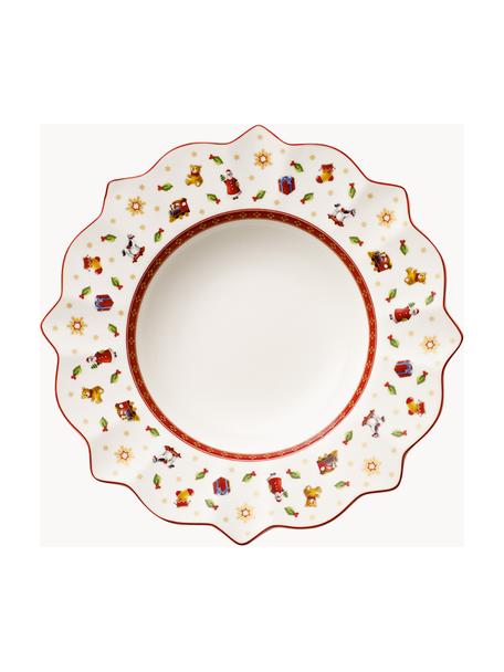 Porcelánové hluboké talíře Toy's Delight, 6 ks, Prémiový porcelán, Více barev, bílá, Ø 26 cm
