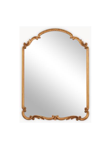 Espejo de pared barroco Francesca, Reverso: tablero de fibra de densi, Espejo: cristal, Dorado, An 56 x Al 76 cm