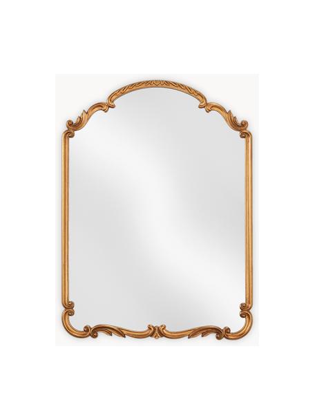 Barock-Wandspiegel Francesca, Rahmen: Mitteldichte Holzfaserpla, Rückseite: Mitteldichte Holzfaserpla, Spiegelfläche: Spiegelglas Dieses Produk, Goldfarben, B 56 x H 76 cm