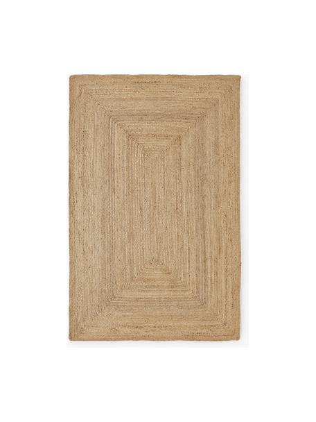 Handgefertigter Jute-Teppich Sharmila, 100 % Jute, Braun, B 200 x L 300 cm (Größe L)