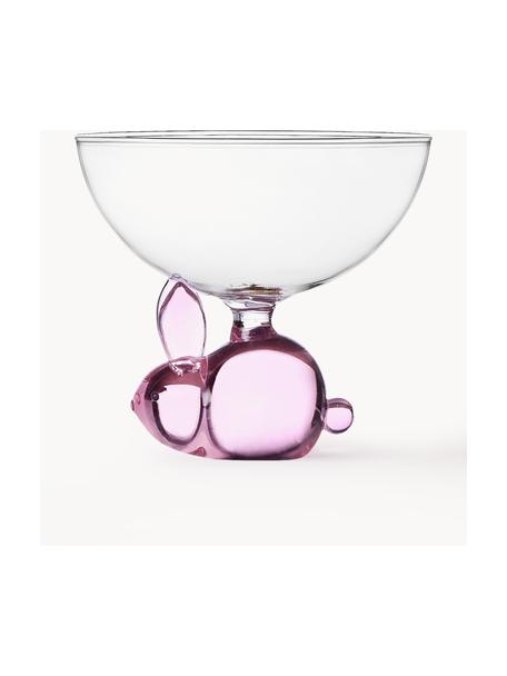 Copa de cóctel artesanal Animal Farm, Vidrio de borosilicato 

¡Descubre la versatilidad del vidrio de borosilicato para tu hogar! El vidrio de borosilicato es un material de alta calidad, fiable y duradero. Se caracteriza por su excepcional resistencia al calor y, por lo tanto, es ideal para tomar té o café caliente. En comparación con el vidrio convencional, el vidrio de borosilicato es más resistente a roturas y grietas y, por lo tanto, es un compañero seguro en tu hogar., Transparente, rosa, Ø 11 x Al 10 cm, 300 ml