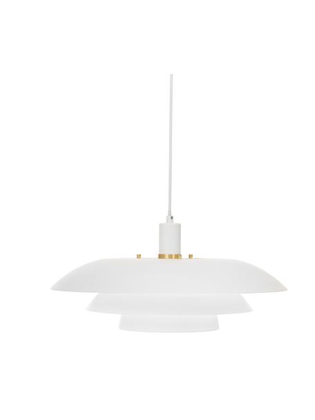 Lampa wisząca Epsilion, Biały, Ø 45 x W 21 cm