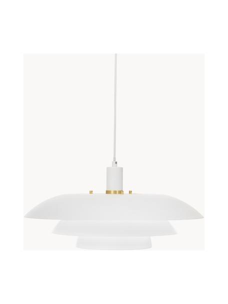 Závesná lampa Epsilion, Biela, Ø 45 x V 21 cm