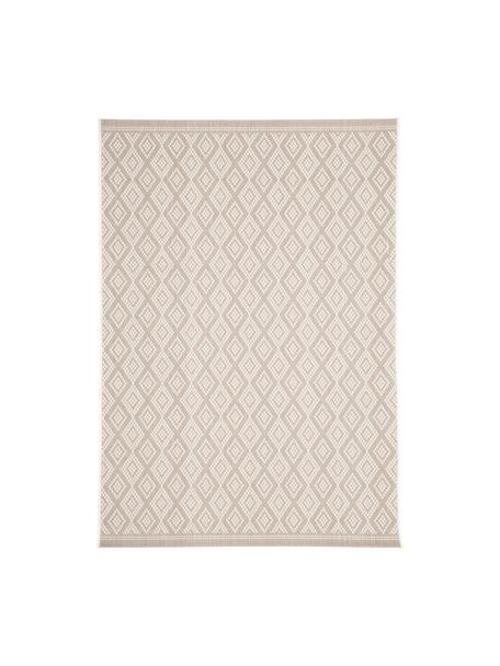 Vnitřní a venkovní koberec Capri, 86 % polypropylen, 14 % polyester, Krémově bílá, béžová, Š 80 cm, D 150 cm (velikost XS)