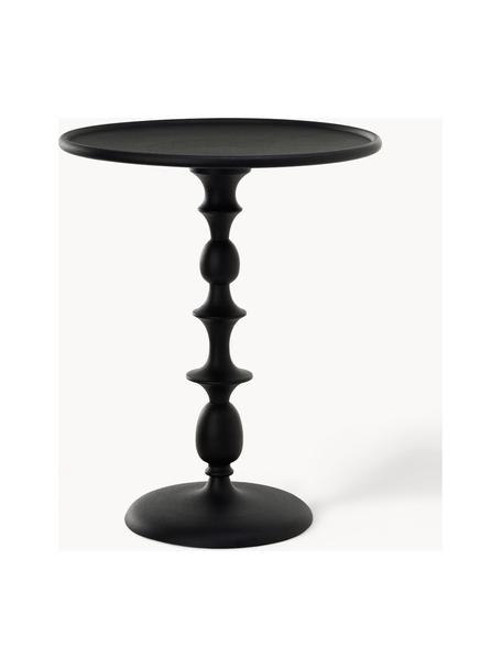 Table d'appoint ronde en métal Classic, Métal, revêtement par poudre, Noir, Ø 46 x haut. 55 cm