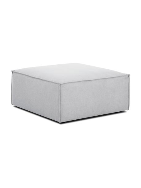 Pouf canapé Lennon, Tissu gris clair, larg. 88 x haut. 43 cm
