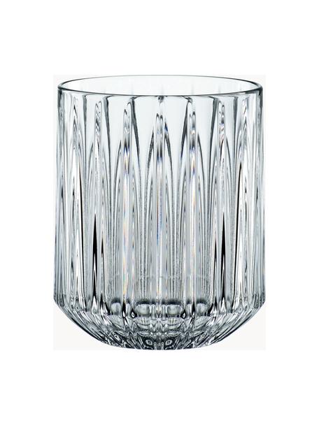 Kristall-Wassergläser Jules, 4 Stück, Kristallglas, Transparent, Ø 8 x H 10 cm, 305 ml