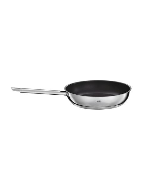 Patelnia z powłoką zapobiegającą przywieraniu Elegance, Stal szlachetna 18/10 z powłoką nieprzywierającą, Odcienie srebrnego, Ø 28 cm