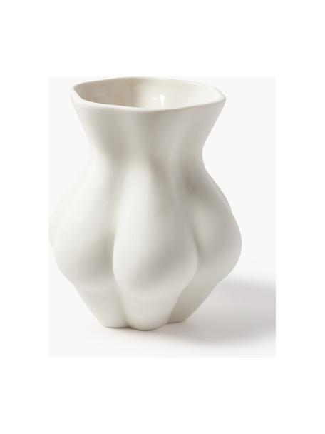 Vase en porcelaine Kiki's Derrier, haut. 23 cm, Porcelaine, Blanc, Ø 19 x haut. 23 cm