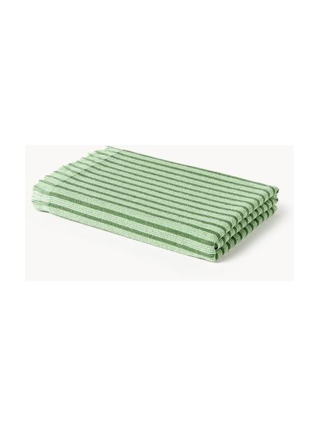 Handdoek Irma in verschillende formaten, Groen, Badhanddoek, B 100 x L 150 cm