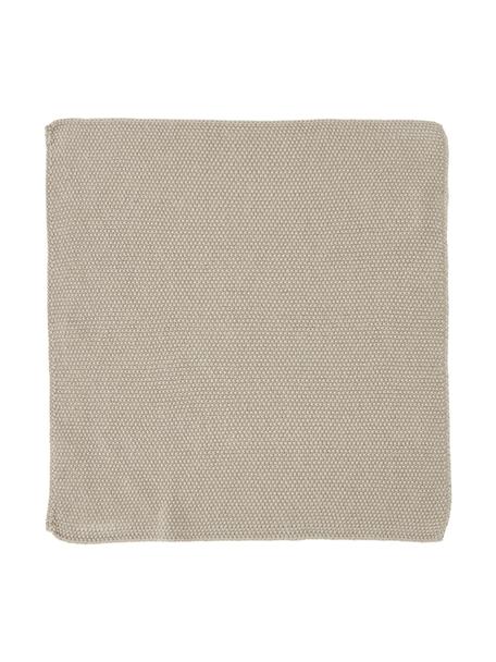 Ściereczka z bawełny Soft, 3 szt., 100% bawełna, Beżowy, S 29 x D 30 cm
