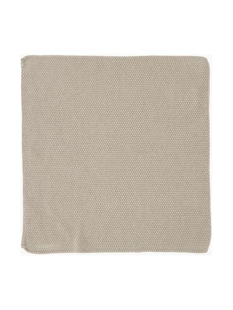 Baumwoll-Spültücher Soft, 3 Stück, 100 % Baumwolle, Hellbeige, B 29 x L 30 cm